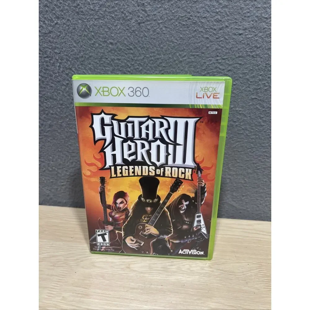 Guitar Hero 3 III: Legends Of Rock (Xbox 360) CIB Working